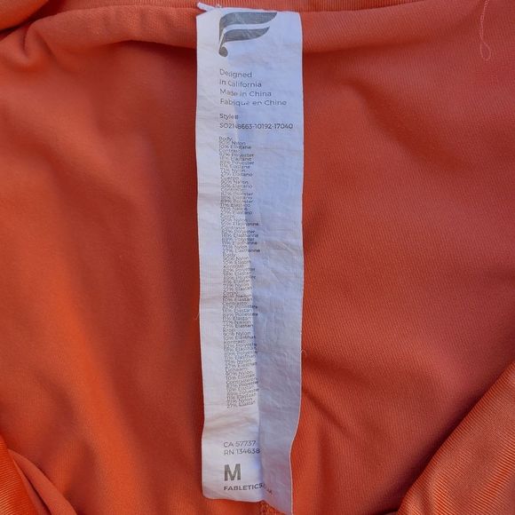 Fabletics Austyn Run Short Coral Haze - Picture 11 of 16